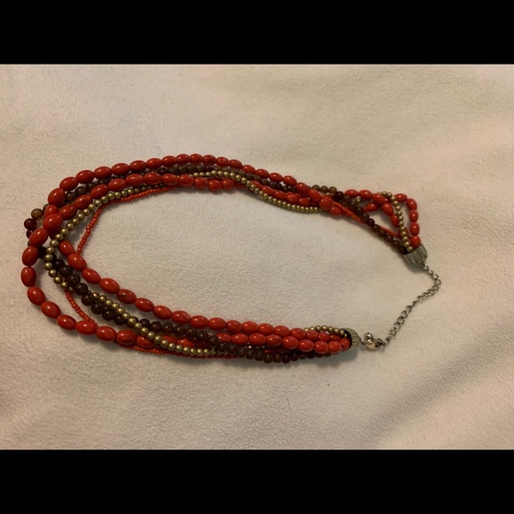 Multi Bead Neclace - Picture 2 of 7